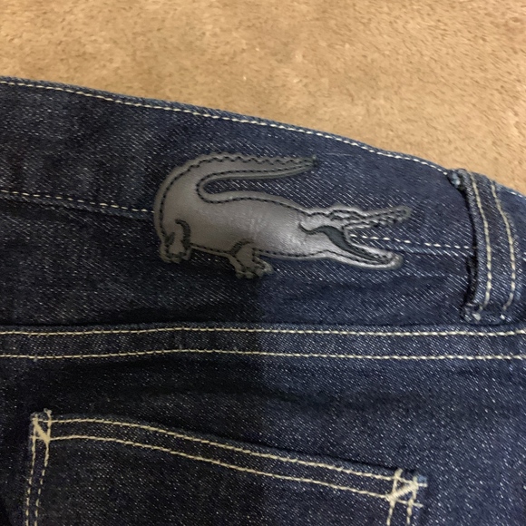 Lacoste Denim Jeans Sz 26 - Picture 3 of 5